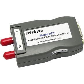Model 9271 - RS-232 Fiber Optic Auto Powered Line Driver