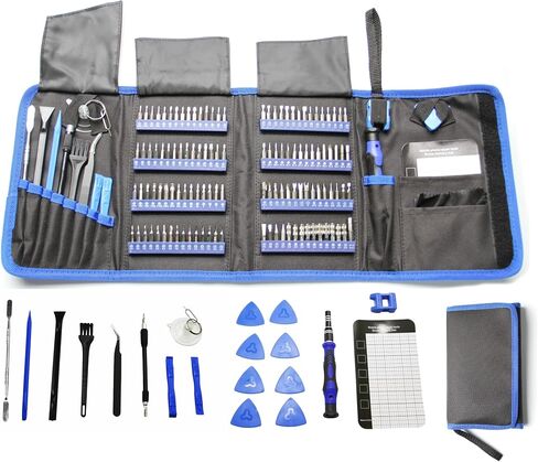 TMAX 100 Piece Impact Ready Security Bits Screwdriver Set Kit with 2 Quick Chucks in Saudi Arabia