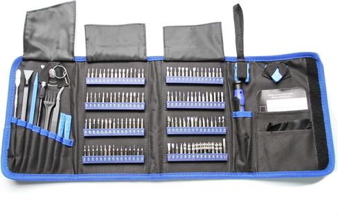 TMAX 100 Piece Impact Ready Security Bits Screwdriver Set Kit with 2 Quick Chucks in Saudi Arabia