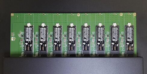 وحدة محو بيانات M.2 NVME SSD مع 8 M.2 منافذ in Saudi Arabia