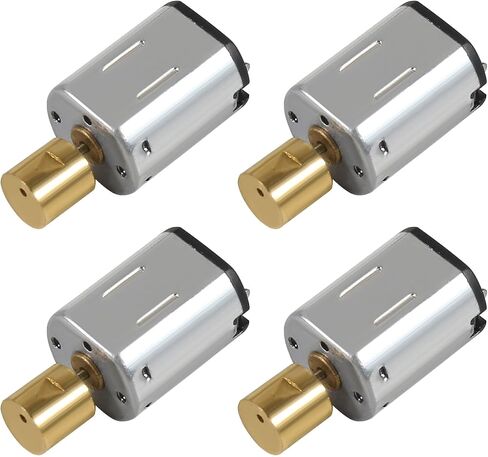 Coliao 6 قطعة Mini Micro N20 Gear Motor DC 3V-6V سرعة بطيئة علبة تروس معدنية كاملة محرك صغير لسيارة RC، نموذج روبوت، ألعاب محرك ذاتية الصنع in Saudi Arabia