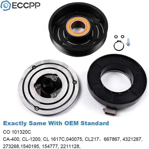ECCPP CO 29104C A/C قابض الضاغط مناسب لـ 2011-2013 فورستر 2.5L 2012-2013 امبريزا 2.0L in Saudi Arabia