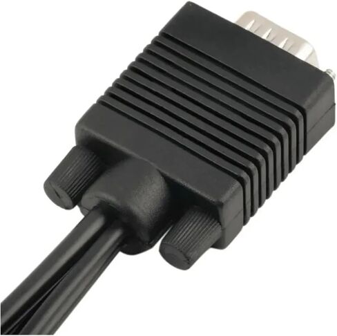 1pcs PC Computer HD TV Male to S-Video 3 R/CA AV to Video 101TV Out S-Video AV Adapter Converter AV Cables in Saudi Arabia