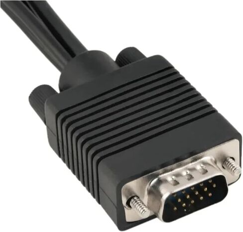 1pcs PC Computer HD TV Male to S-Video 3 R/CA AV to Video 101TV Out S-Video AV Adapter Converter AV Cables in Saudi Arabia