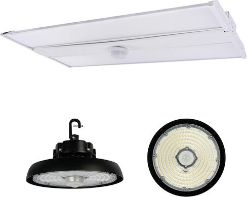 LED High Bay Fixture Motion Sensor, DC 12V 3.5MM Audio Jack, Occupancy Sensor, Plug-and-Play Application for LED Fixtures, Passive Infrared Sensor Model# ANT-6-4T, 2-Pack in Saudi Arabia