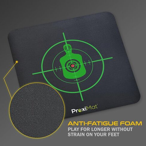 VR Mat - Proximat® Scope - حصيرة مربعة مضادة للاعتيارات للواقع الافتراضي - تلعب مع كلا القدمين على حصيرة وتحديد مساحتك - قابلة للتوافق مع Oculus Meta Quest و PlayStation VR و HTC Vive والمزيد (47 بوصة.) in Kuwait