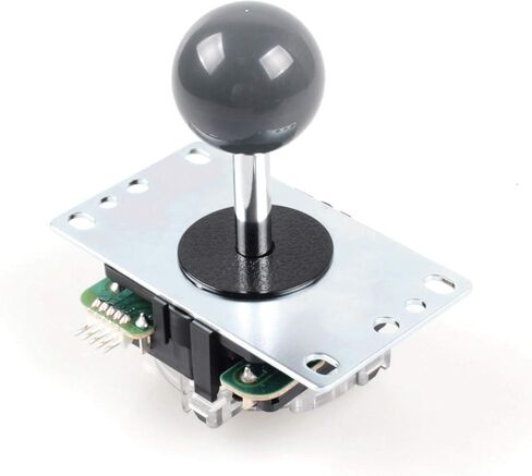 SANWA JLF-TP-8YT Arcade Joystick(Red Ball Top) - Premium, High Precision, Responsive Controls, Multi-Platform Compatible - Ideal for Gaming Enthusiasts, for Arcade Jamma Game 4 & 8 Way Adjustable in Saudi Arabia
