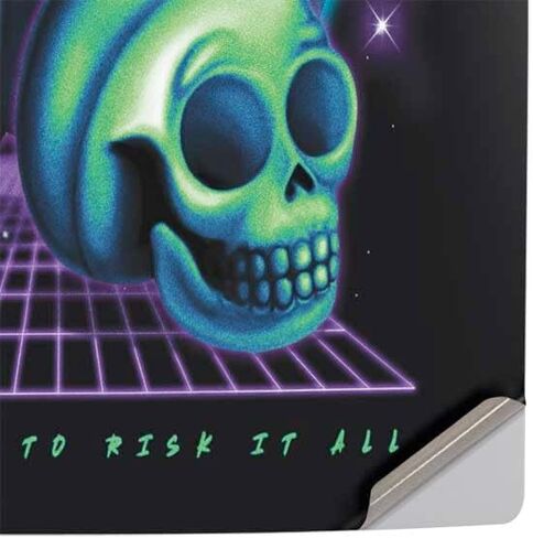 Skinit Decal Gaming Skin Compatible with PS5 Slim Digital Edition Console - Officially Licensed Adult Swim Rick and Morty Portal Travel Design in Saudi Arabia