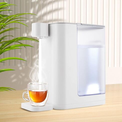 Electric Hot Water Pot Urn for Tea, Coffee - 1600W Instant Hot Water Dispenser with 3L Water Tank, Countertop Water Boiler & Warmer, Adjustable 8 Temperatures & 5 Water Outputs in Saudi Arabia