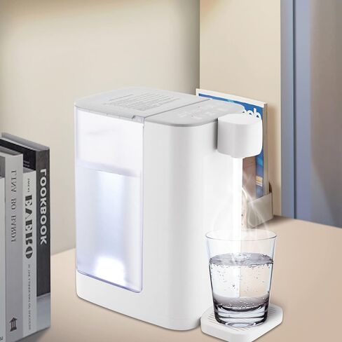 Electric Hot Water Pot Urn for Tea, Coffee - 1600W Instant Hot Water Dispenser with 3L Water Tank, Countertop Water Boiler & Warmer, Adjustable 8 Temperatures & 5 Water Outputs in Saudi Arabia