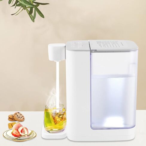Electric Hot Water Pot Urn for Tea, Coffee - 1600W Instant Hot Water Dispenser with 3L Water Tank, Countertop Water Boiler & Warmer, Adjustable 8 Temperatures & 5 Water Outputs in Saudi Arabia