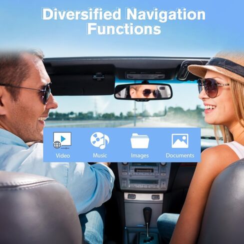 NEW GPS MAVIMAGENT للسيارة 7 بوصة مركبة GPS الملاحة 8G الذاكرة المحمولة الشاحنة المستكشف HD شاشة لمس أمريكا الشمالية MAPS تحديث آخر في عام 2025 يحتوي على الولايات المتحدة الأمريكية ، كندا ، المكسيك in Saudi Arabia