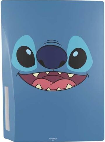 Skinit Decal Gaming Skin Compatible with PS5 Bundle - Officially Licensed Disney Lilo and Stitch Close Design in Saudi Arabia
