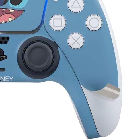 Skinit Decal Gaming Skin Compatible with PS5 Bundle - Officially Licensed Disney Lilo and Stitch Close Design in Saudi Arabia