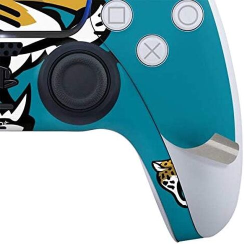 Skinit Skinit Gaming Gaming Continciped مع وحدة تحكم PS5 - NFL Jacksonville Jaguars مرخص رسميًا in Kuwait