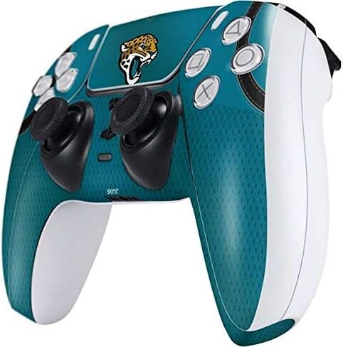 Skinit Skinit Gaming Gaming Continciped مع وحدة تحكم PS5 - NFL Jacksonville Jaguars مرخص رسميًا in Kuwait