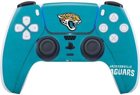 Skinit Skinit Gaming Gaming Continciped مع وحدة تحكم PS5 - NFL Jacksonville Jaguars مرخص رسميًا in Kuwait