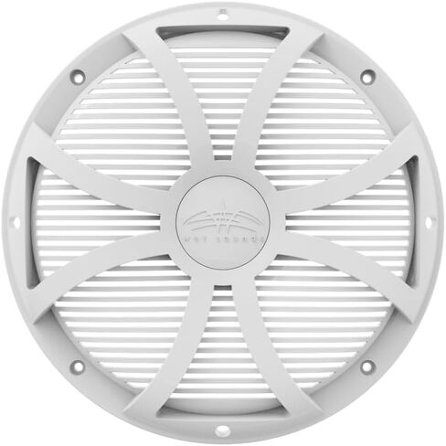 الأصوات الرطبة Revo 12 SW-W Grill White SW Grill Style Grill for Revo 12 Ind Stubwoofer Marine in Saudi Arabia