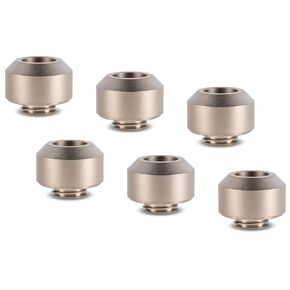 Optimus Hardline Fitting - 12mm, Nickel, 6-Pack