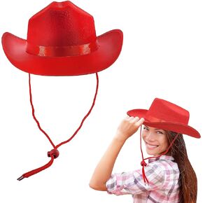 Cowboy Hats, Western Hat Variety Pack, Dress Up Costume Clothes for Kids, Pretend Play, Party Favors