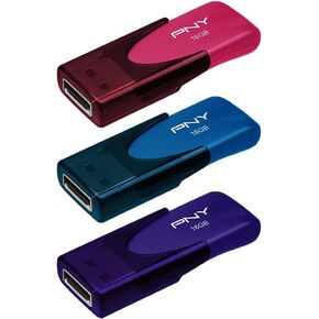 16GB Attaché 4 USB 2.0 Multi-Colored Flash Drive 60-Pack - Durable Reliable Portable Storage to Store and Transfer Data in Kuwait