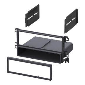 Car Radio Single DIN Mount Install Dash Kit Compatible with Hyundai Elantra Santa Fe Tiburon Sonata (Dash Kit) 2001 2002 2003 2004 2005 2006 2007 2008