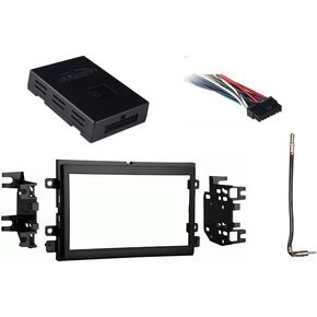Ammarony Audio متوافق مع Ford Mustang 2005 2006 Double Din Stereo Harness Radio Radio Package Dash Kit