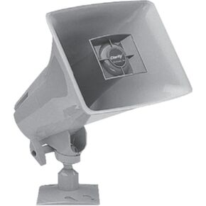 Valcom Clarity: 15 Watt Horn w/ 25/70/100 Volt Transformer, Gray (SX15-T-GY)