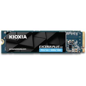 Kioxia Exceria Plus G4 NVMe M.2 2280 2TB PCIe 5.0 Gen5 Internal SSD