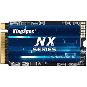 KingSpec 128GB M.2 2242 NVMe SSD - Up to 3500 MB/s Read Speed, PCIe 3.0 SSD with 3D NAND Flash, Compatible with PC, Laptop and Desktop
