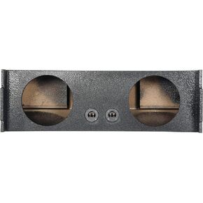 Rockville REC96 Dual 10" Ported Subwoofer Enclosure, Bed Liner Finish, Precision-Built, Space-Saving, for GM/Chevy SUV Audio Systems
