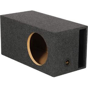 Rockville RBS12 Single 12" 2.6 cu.ft. SPL Vented Subwoofer Enclosure Box, High-Power Handling, Deep Bass, Durable MDF, for Car Audio Enthusiasts