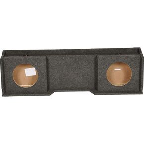 Rockville REC3 Dual 12" Sealed Subwoofer Enclosure, 0.95 Cu Ft Air Space, Precision-Cut MDF, Bedliner Finish, for Chevy Silverado/GMC Sierra Extended Cab Audio Enthusiasts