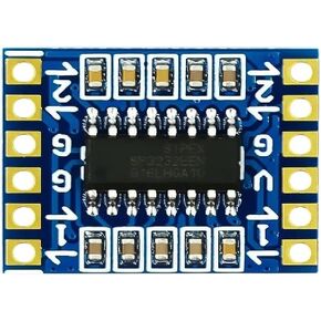 Dual Channel | Rs232 Sp3232 to Rs232 Module Rs232 to Brush Line Serial Port Module