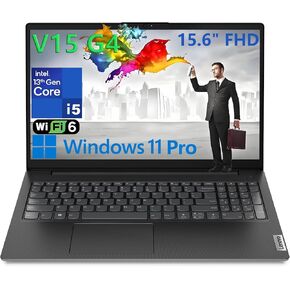 كمبيوتر Lenovo المحمول ، 15.6 "FHD ، 13th Gen Intel 8-Core I5-13420H (Beat I7-1355u) ، 24GB DDR4 RAM ، 1TB PCIE SSD ، WIFI 6 ، Bluetooth 5.2 ، RJ-45 ، Type-C ، HDMI ، Windows 11 ، Wendbo