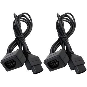 BSDLIET Classic 2-Pack 6 Feet Extension Cables for Nintendo NES Extension