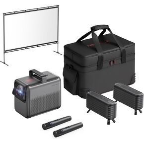 NEBULA X1 with NEBULA X1 Accessory Pack and Projector Screen with Stand