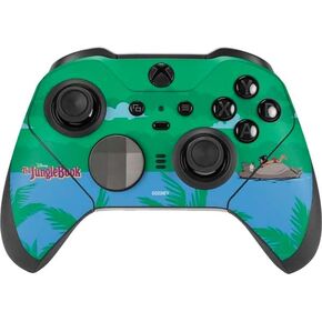 Skinit Decal Gaming Skin Compatible with Xbox Elite Wireless Controller Series 2 - Officially Licensed Disney Jungle Book Mogli and Baloo Swim Design