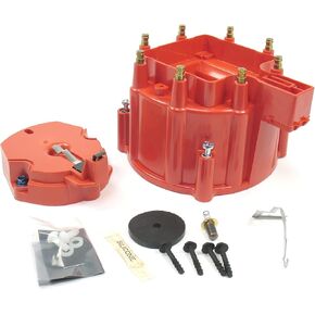 طقم دوار وغطاء توزيع HEI أسود لقاذف اللهب من Pertronix D4000 in Saudi Arabia