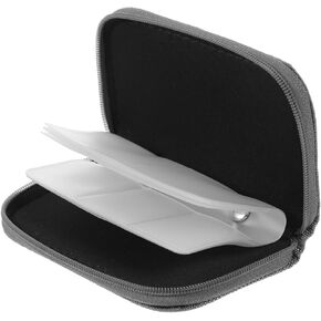 Portable Memory Card Storage Case with Slots Durable and Card Organizer Lightweight Design for Management Photography Enthusiasts