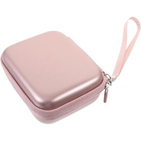 Angoily Portable USB Cable Organizer Bag for Outdoor Use Durable PU Storage Pouch for Digital Accessories Lightweight Travel Case for Charging Cables Memory Cards