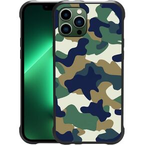 Compatible with iPhone 13 Pro Case,Deer Camo Flag Case for iPhone 13 Pro Design for Men Boys Girl [Anti-Scratch] Non-Slip+Shockproof Rugged TPU Protective Phone Case