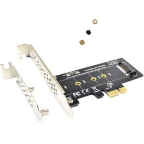 Conversion Card PCI-Express 1X to M.2 NGFF Adapter Card Support 2230 2242 2260 2280 SSD Parts