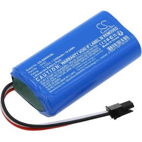 Cameron Sino Battery for Simplehuman Mirror SH1S2P PN:Simplehuman SH03 5200mAh / 19.24Wh