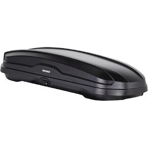 حامل شحن Yakima على السطح ، صندوق تخزين سفر قذيفة صلب مركبة مع قفل SKS ، Skybox NX XXL ، 22 قدمًا مكعبًا ، أسود