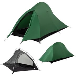 1-2 Person Lightweight Backpacking Tent - Waterproof Tent for 3 Season, Ultralight Camping Tent for Outdoor, Easy Setup for Sports, Hiking, Travel by Croosseoutdoors