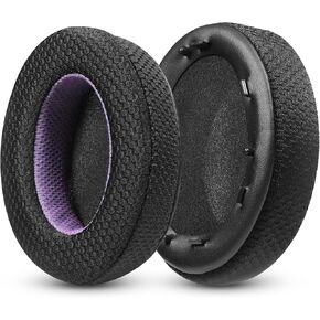 Sheepskin Replacement Earpads for WH-1000XM3 Headphones in Black/Purple - Durable Comfort