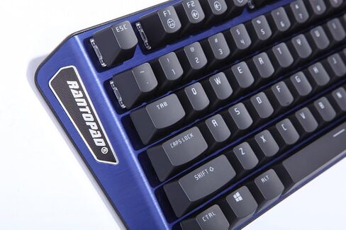 MXX Mechanical Gaming Keyboard - 87 Keys,White Backlit, Red Switches, Blue Aluminum Cover, N-Key Rollover in Saudi Arabia