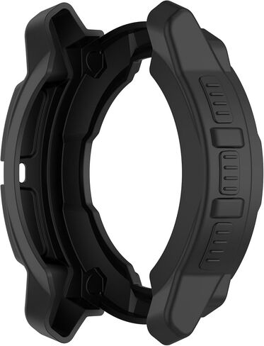3 Pack Watch Case Compatible with Garmin Instinct 3 45mm Solar Smartwatch Accessories Protective Cover (Black) in Saudi Arabia
