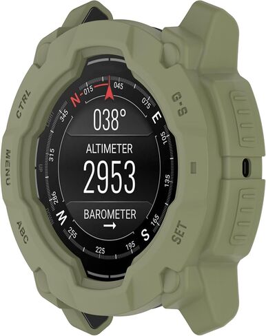 3 Pack Watch Case Compatible with Garmin Instinct 3 45mm Solar Smartwatch Accessories Protective Cover (Black) in Saudi Arabia